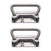 2 Pack Loaded Pull Handles, Heavy Duty Stainless Handles, Lifting