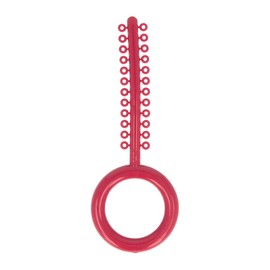 American Orthodontics Ligatures Uni-Stick Rose | 40 Sticks/960 Ligatures Per Pkg | Made in the USA | Hypo-Allergenic, Non-Latex, Medical Grade Polyurethane | .045 Inner / .115 Outer Diameter