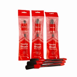 Maxshine Detailing Brush - Black Classic (Detailing Brush Black Classic Combo)