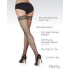 MeMoi Backseam Fishnet Thigh High Stockings, Nylon Fishnet Stockings for