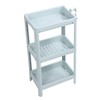 Bathroom Floor Storage Shelf Bathroom Storage Open Shelf Unit Freestanding