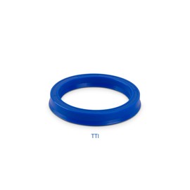 2 x groove ring 40 x 50 x 10/11 mm (rod seal) for hydraulic cylinder TTI 40 mm x 50 mm x 10 mm/11 mm made of polyurethane TTI-1615 400 bar