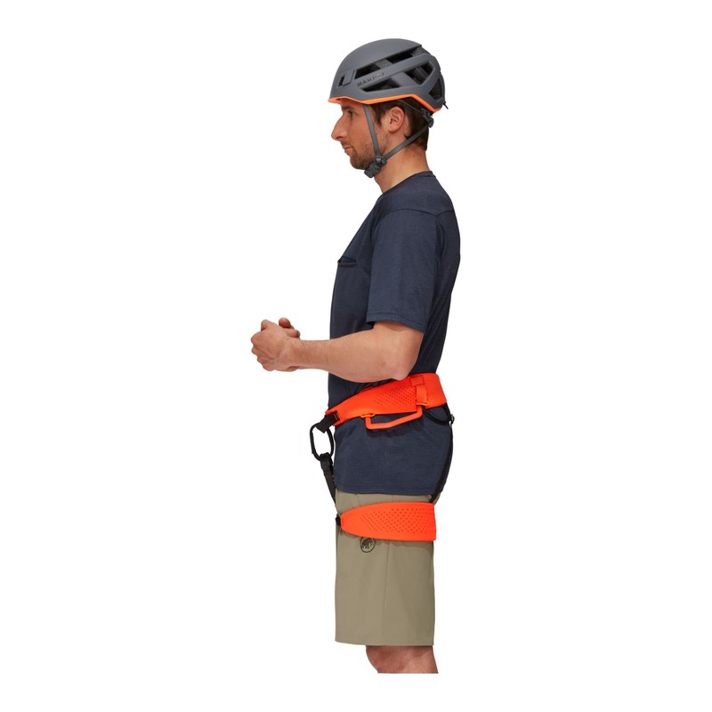 Mammut Sender Climbing Harness Safety Orange XL