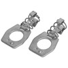 4 Pieces Water Heater Cam Lock Stainless Steel Door Cover