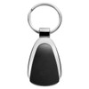 Metal Promotional Keychain & Keyring - Teardrop (Black)