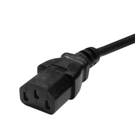 Cable de Alimentación Interlock para Computadora – 1.2 Metros – Trifasico – Ideal para PC, Fuentes y Cargadores