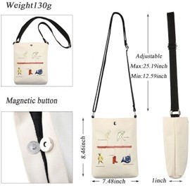 Himym Crossbody Bag Tv Show Inspired Gift Himym Tv Series Merchandise Blue French Horn Yellow Umbrella Gift Sling Bag