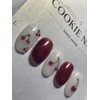 ⭐️ Soft [Milk Cherry] Magnetic Nail Tip ⭐️ - Middle