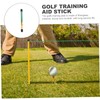 GANAZONO Golf Alignment Stick Direction Training Aid for Accurate Putting