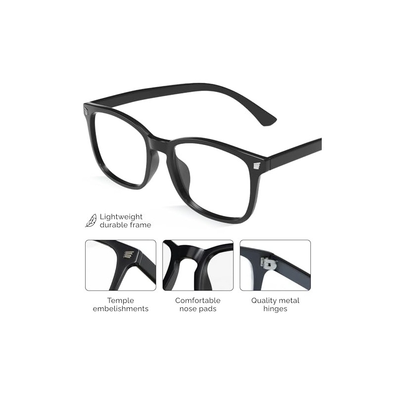 livho High Tech Blue Filter Glasses - Advanced Computer Glasses