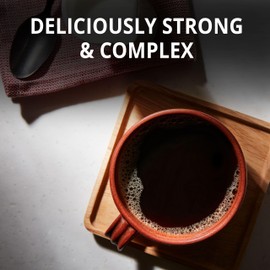 Folgers French Roast Medium Dark Roast Ground Coffee, 9.6 Ounces (Pack of 6)