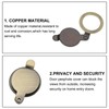 PATIKIL 5/8" Peephole Cover,Privacy Door Viewer Peephole Protector for Home