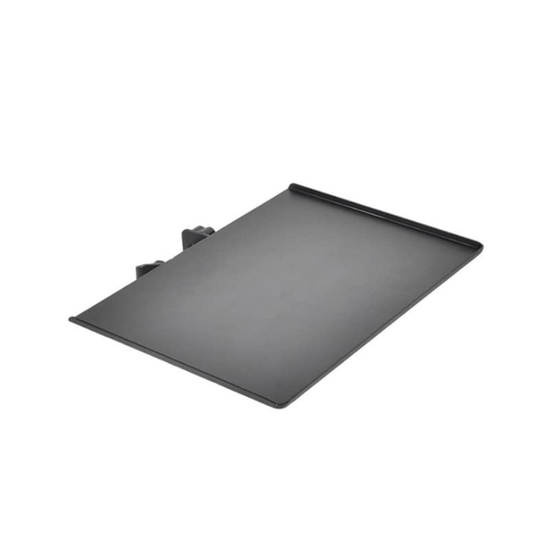 ZONADAH Clamp-On Rack Tray Holder, Microphone Stand Shelf, 20X22cm Surface