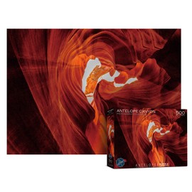 Antelope Jigsaw Puzzle by Linxiang Qin, 500 Pieces, 29.5" x 20.5", Multicolor, Challenging and Fun Indoor Game (Antelope Canyon)