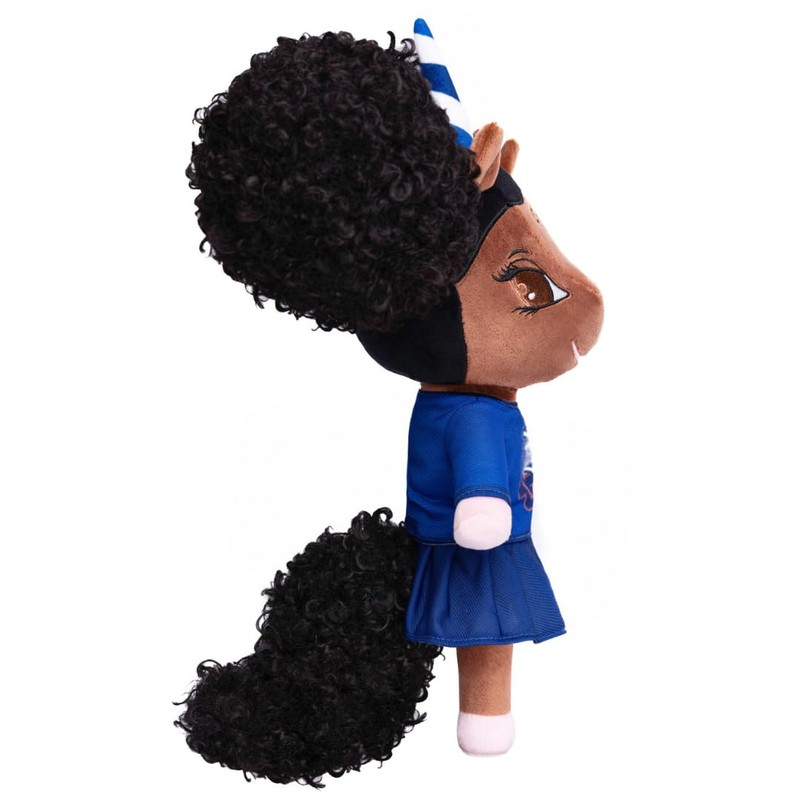Muñeca unicornio de la Universidad Estatal de Tennessee, 14 pulgadas