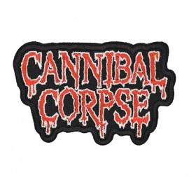 Unbranded Cannibal Corpse Embroidered Sew-on Patch | American Death Metal Music Band Logo