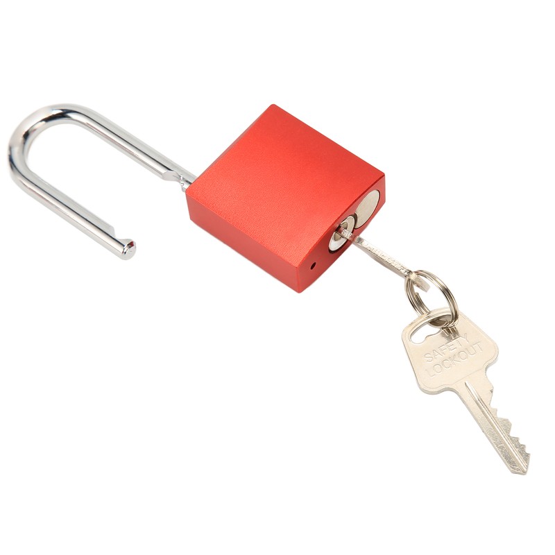 Safety Padlock Industrial Aluminum Steel Lock Beam Anodized Isolation Lockout