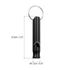 PATIKIL Emergency Whistles 5 Pack Key Chain Super Loud Aluminium
