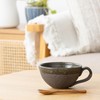 Marui Pottery MR-3-4421 Shigaraki Ware Hechimon Soup Cup, Capacity: Approx.