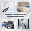 Sapodilla 12 in 1 Steam Mop, Detachable Handheld Steam Cleaner