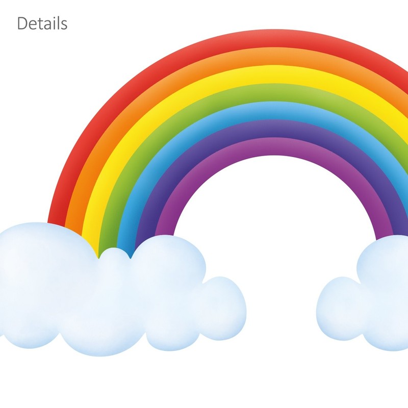 Decowall clouds and rainbow (1702 8030 1713 1713L 1713P1702)