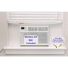 Breeze Stop Surround Insulation Side Panels White for Window AC