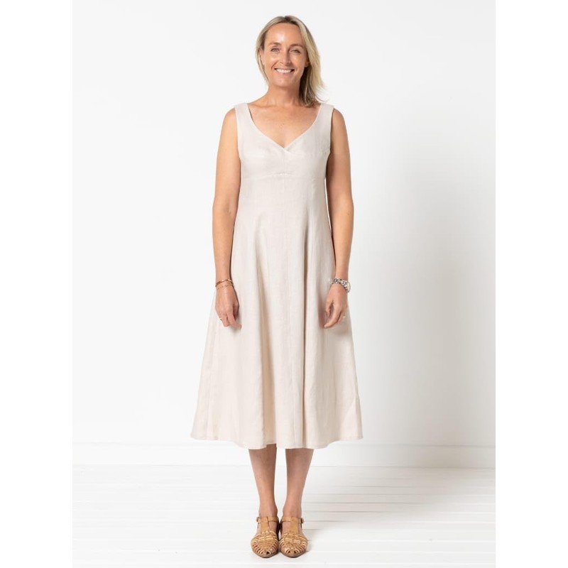 Style Arc Sewing Pattern - Sabrina Woven Dress (Sizes 04-16)