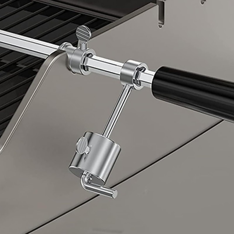 Lyfengdeam Stainless Steel Weight Balancer, BBQ Oven Rod Balance Skewer