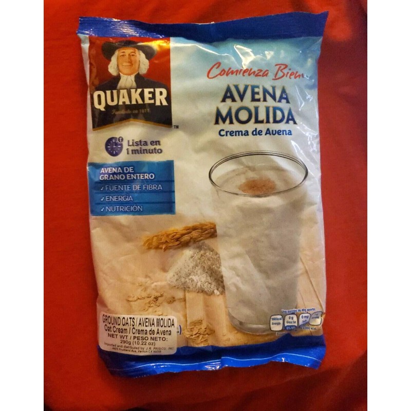 QUAKER 2 PACK QUAKER GROUND OATS CREAM /AVENA MOLIDA CREMA