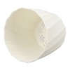 5 PCS Indoor Plant Pots with Base PP White Beautiful