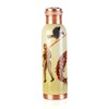 PRURA Ayurvedic Pure Copper Leak Proof Drinking Bottle 900ml Design
