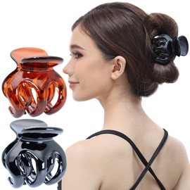 RC Roche Pumpkin Hair Clip with Claws and Firm Hold