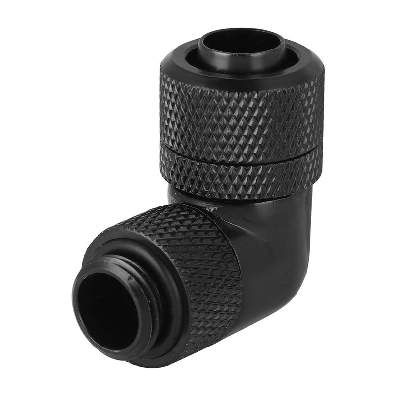 G1/4 Water Cooling Fitting, 90 Degree Right Angle Elbow Water