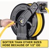 1/2 Inch x 6ft. Hybrid Air Hose with 1/2 in.