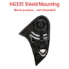 1Storm Motorcycle Full Face Dual Visor Helmet Shield: Model HG335