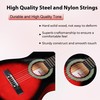ADM Beginner Acoustic Classical Guitar Nylon Strings Wooden Guitar Bundle