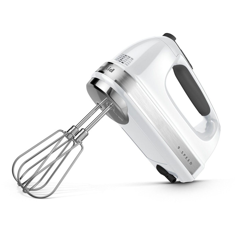 KitchenAid 9-Speed Hand Mixer - KHM926, White