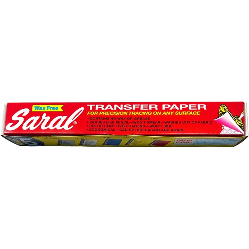 (White) - Saral Wax Free Transfer Paper - White -