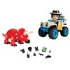 Action Heroes Dino Adventure Quad Playset with Interchangeable Pieces -