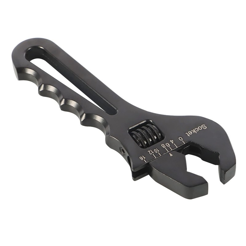 labwork 3AN-16AN Adjustable Wrench Spanner, Lightweight Aluminum for An Hose