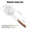 IQCWOOD Spider Strainer Cooking Spider 5.5 Inch Spider Strainer Skimmer