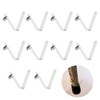 UtySty 10 Pack Kayak Paddles Spring Clips Snap Button V-Shaped