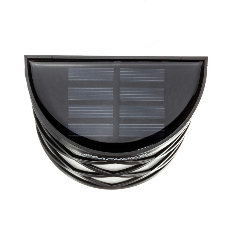 Seachoice Dock Light, Solar, Side Mount LED, for Boats/Decks/Stairs/Pathways, 4