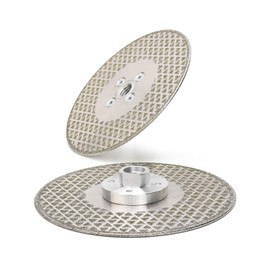 Solidure 6" Grinding Tile Cutting Blade,Diamond Blade with 5/8"-11 Flange Cutting and Grinding for Granite,Marble,Tiles