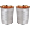 ANCIENTIMPEX Set of 2 Outer Stainless Steel and Inner Pure