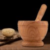 Mortar and Pestle,Jadeshay Manual Pestle and Mortar Garlic Grinder Spices