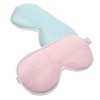 Ipetboom Sleep Mask for Pcs Silk Sleeping Eye Covers Block