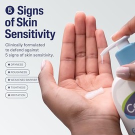 Cetaphil - Limpiador facial, limpiador suave hidratante para pieles secas a normales y sensibles, 20 onzas, sin perfume, sin jabón y sin espuma | Soap