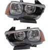 For Dodge Charger Headlight Assembly 2011-2014 Pair Driver and Passenger