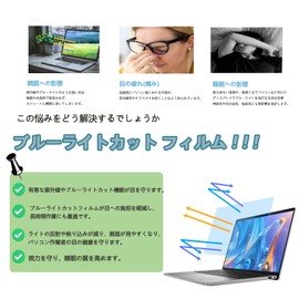 AnnTec 14 Inch 16:9 Blue Light Cut Film [Removable Type] Protective Film Anti-Glare, Anti-Glare, Anti-Glare, Double-Sided, Bubble Free, Easy to Install and Remove (12.2 x 6.8 inches (310 x 174 mm)